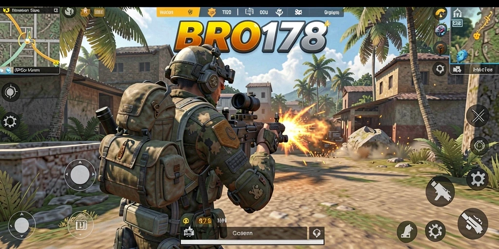 Tangkapan layar dari gameplay seru BRO178.