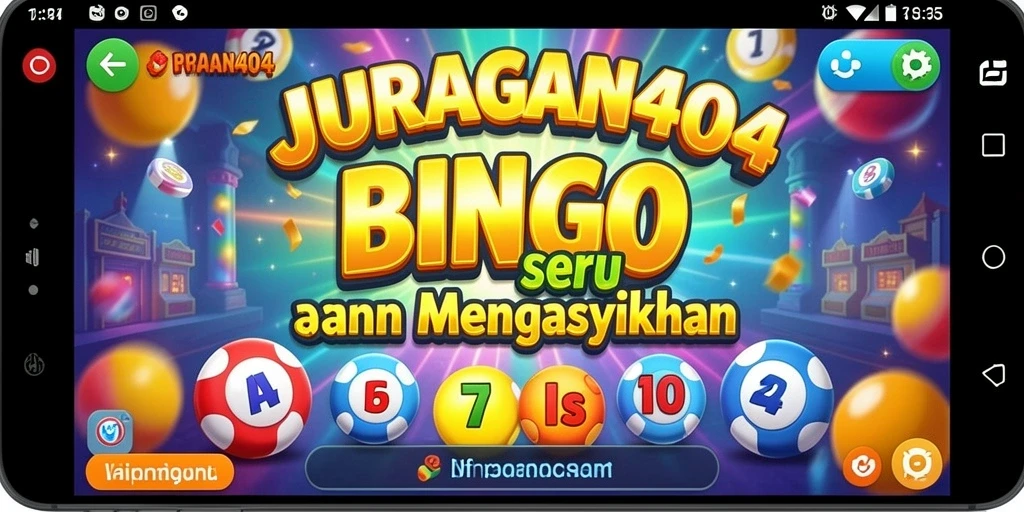 Tampilan gameplay Bingo yang seru dan menarik dari JURAGAN404.