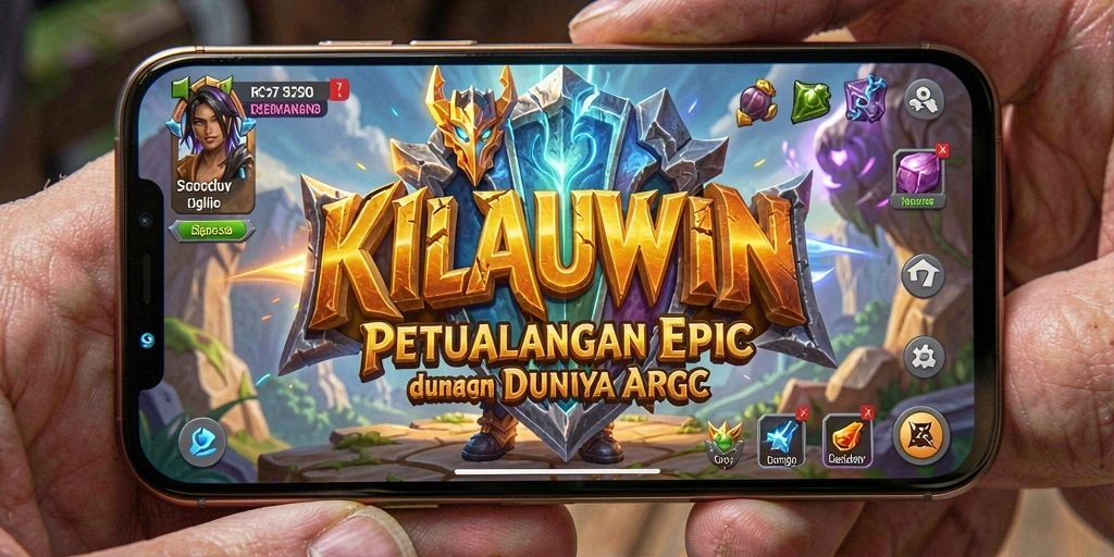 Screenshot gameplay KILAUWIN yang menampilkan aksi pertempuran seru.