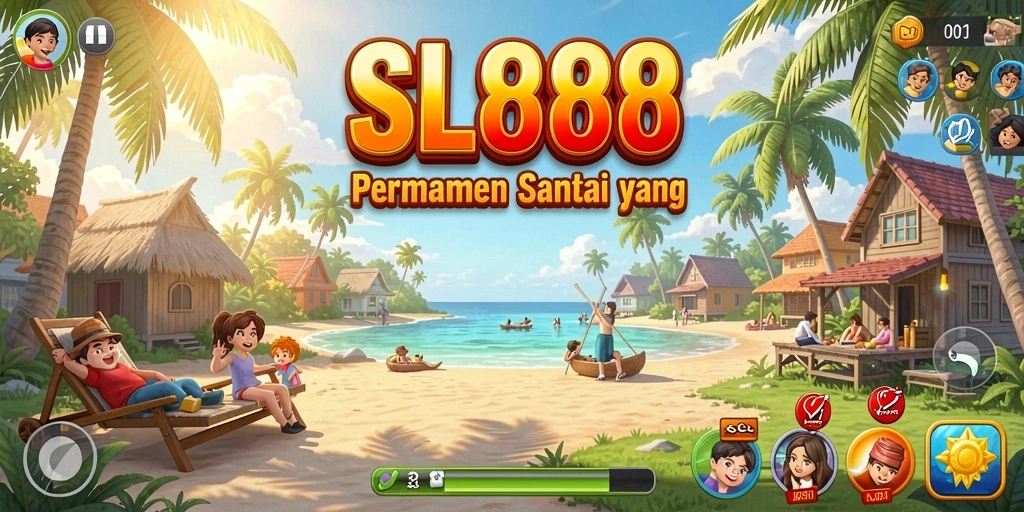 Tangkapan layar SL888 menampilkan gameplay yang menarik dan penuh warna.