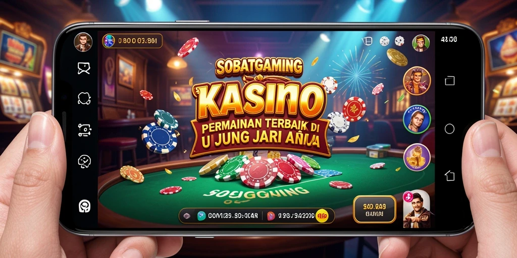 Tampilan menarik dari gameplay Kasino SOBATGAMING yang memikat.